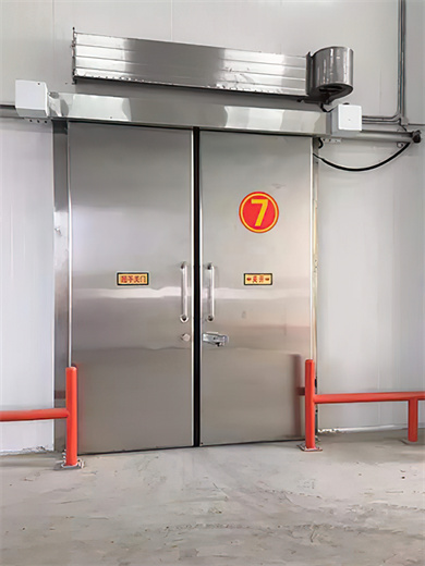 雙開冷庫平移門