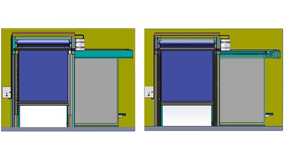 優泰二合一冷庫門